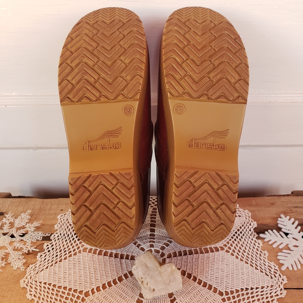 ⚘AvaiLable⚘inQuire pLease⚘Rustic Red Dansko Honey Pro Clog Burnished 37 38 39 40 - Picture 3 of 7